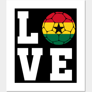 Ghana Football Posters and Art